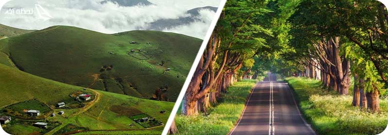 طبیعت زیبای اسالم گیلان