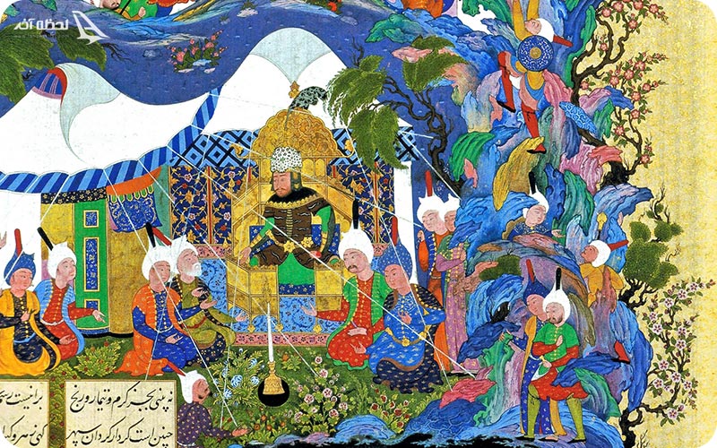 یادیگیری علم و خوش اخلاقی ایرانیان در شاهنامه