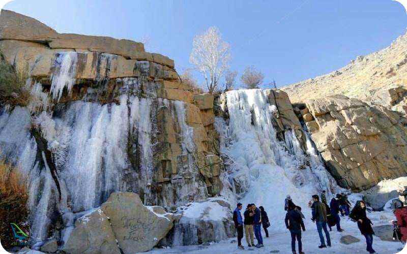 آبشار گنجنامه همدان