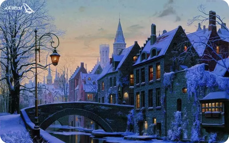 بلژیک در زمستان