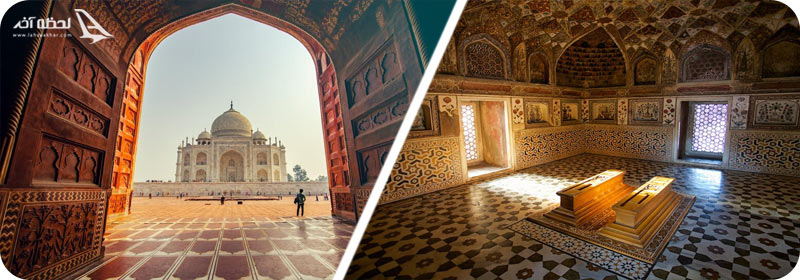 درب ورودی و مقبره تاج محل