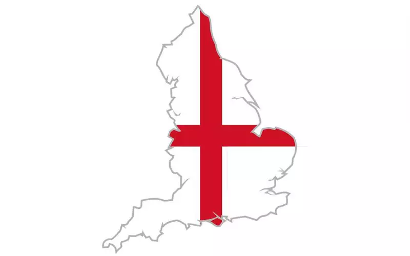 تاریخچه پرچم انگلیس