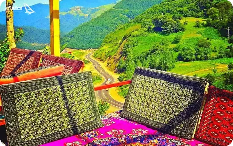 رستوران در گردنه حیران