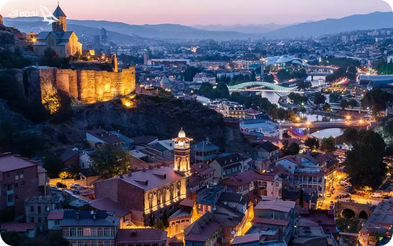 تفلیس در زمستان