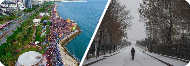 آب و هوای پایتخت ترکیه