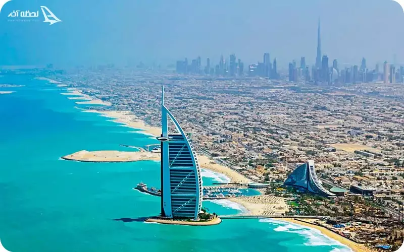 فاصله جزیره ابوموسی تا دبی