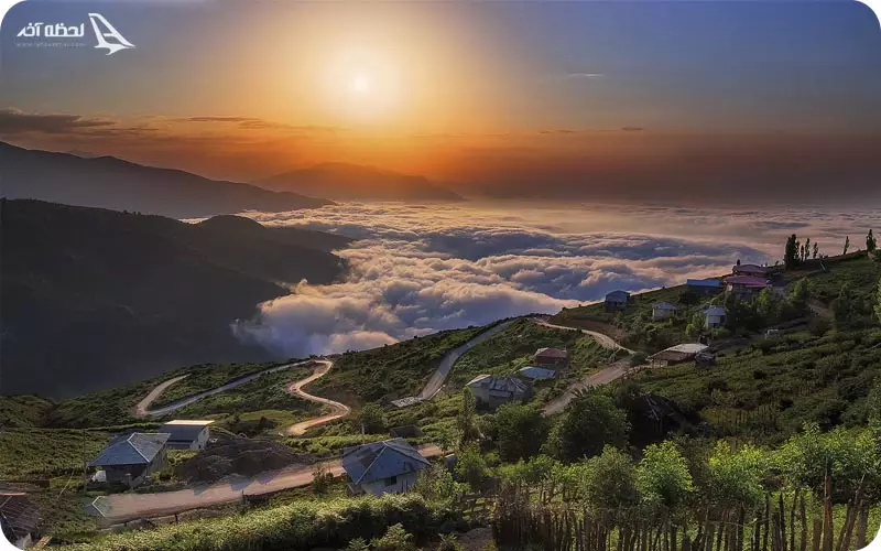 نمای زیبای روستای فیلبند