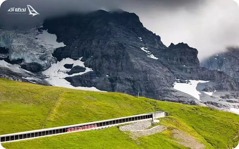 راه آهن کوهستانی jungfraujoch