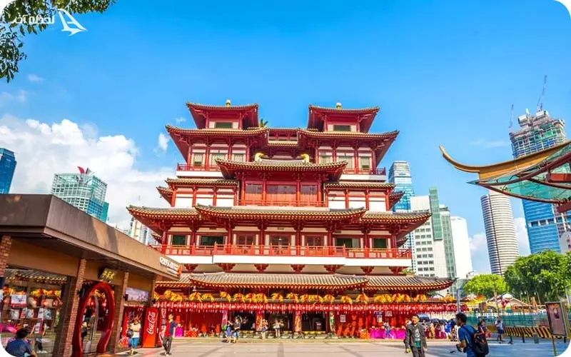 محله چینی ها در جزیره سنگاپور