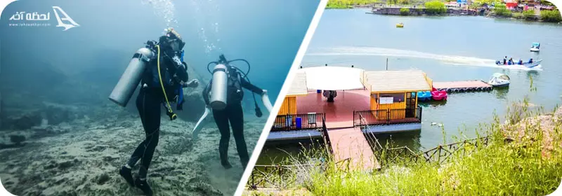 غواصی و لنج سواری در چالیدره