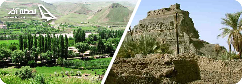 عکس ارژنگ قلعه و روستای ایستا طالقان