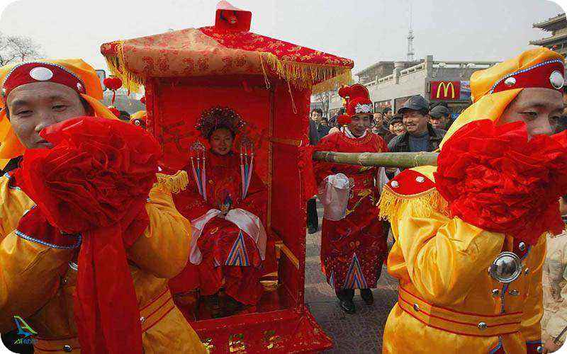 مراسم عروسی در چین