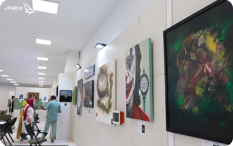 نمایشگاه آثار هنری ایران مال