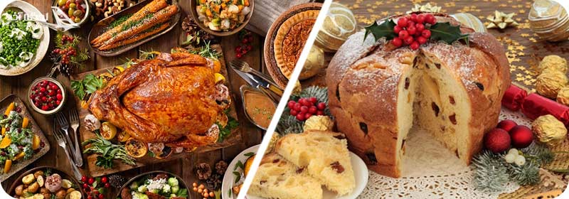 خوراکی و غذاهای کریسمس