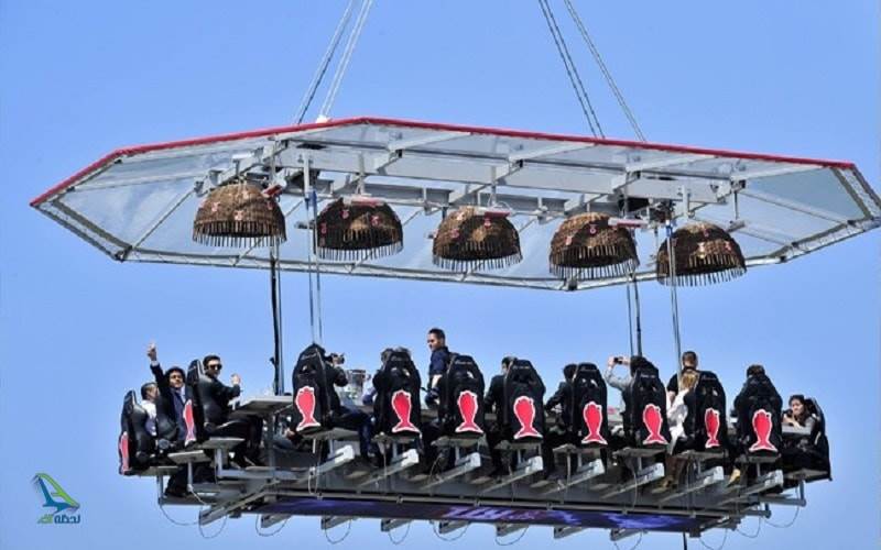 رستورانی میان زمین و آسمان