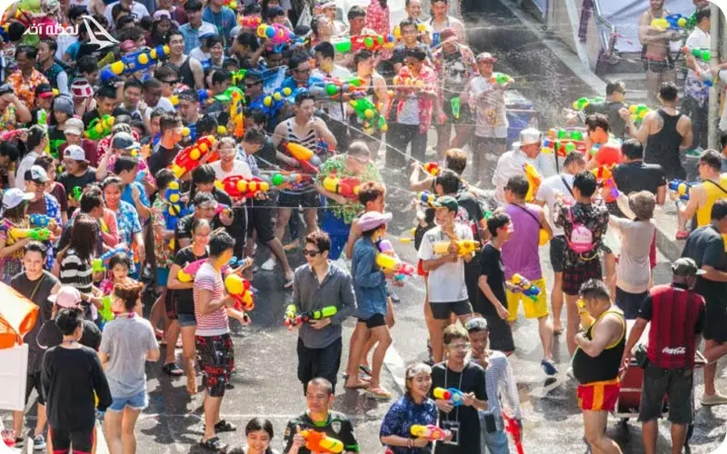 شرکت در جشن سونگکران