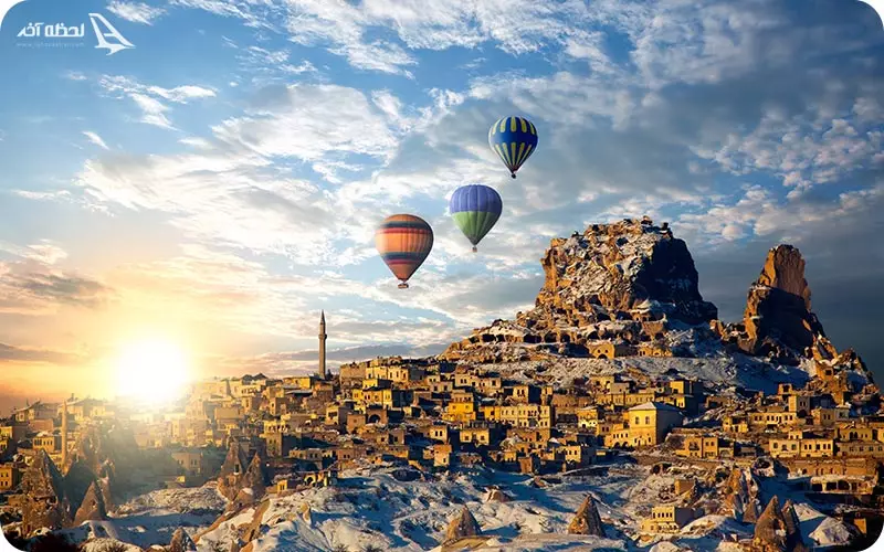 کاپادوکیا شهر بالن سواری