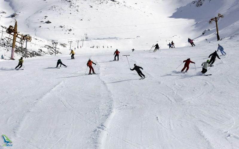 پیست اسکی تاریک دره