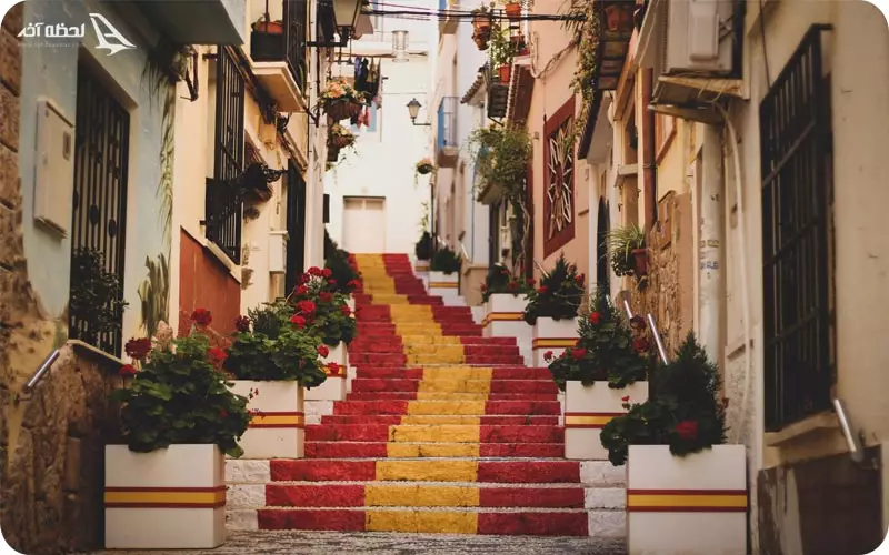 تصاویر پله های کشور اسپانیا