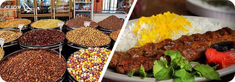 شکم گردی در بازار تجریش