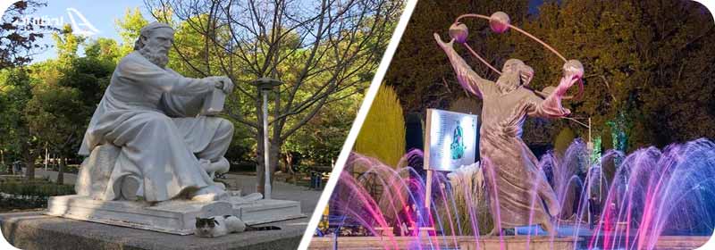 آثار هنری پارک لاله