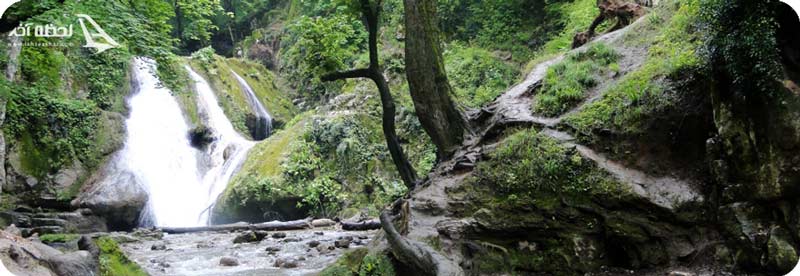 Lohe Golestan waterfall
