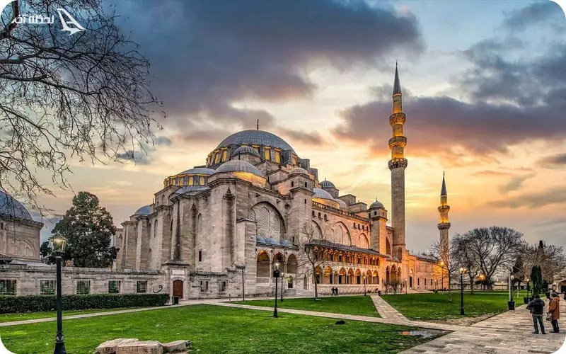 زیبایی و بزرگی مسجد سلیمانیه