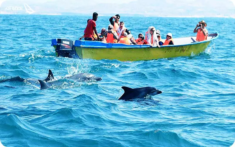 قایق سواری در قشم