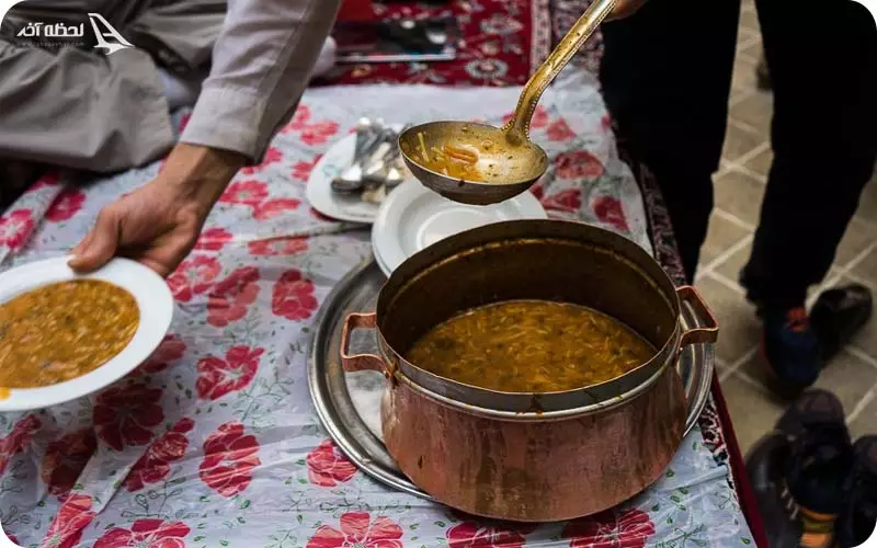 آش اوماج چغندر