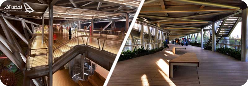 مراحل ساخت پل طبیعت