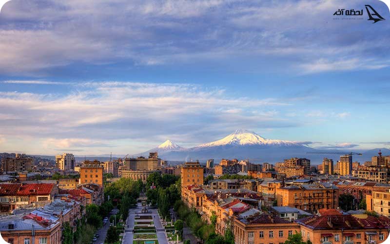 آب و هوای ایروان ارمنستان