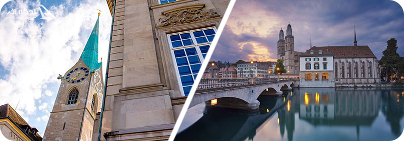 کلیسای فرومونستر و گروسماستر در زوریخ