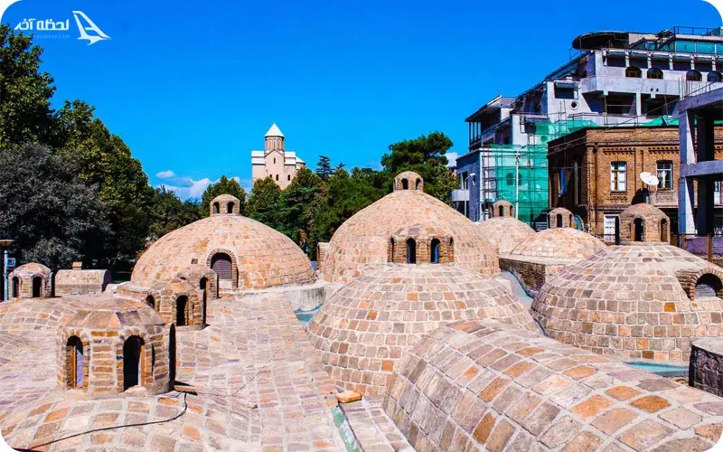 محله حمام های قدیمی گرجستان