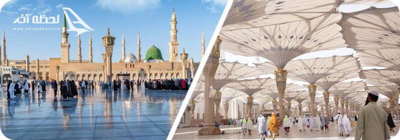 بخشهای مختلف مسجد النبی