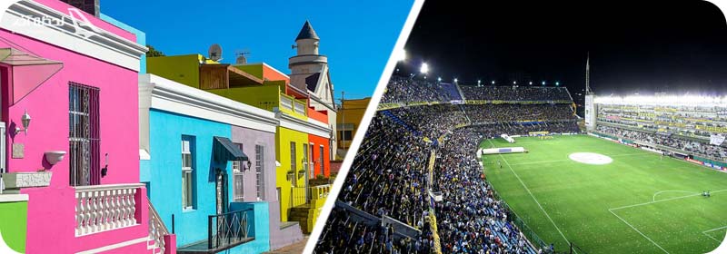 محله رنگی لا بوکا /ورزشگاه لابومبونرا