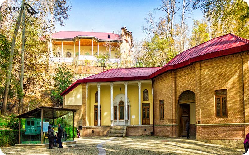 نمای بیرونی موزه برادران امیدوار کاخ سعدآباد