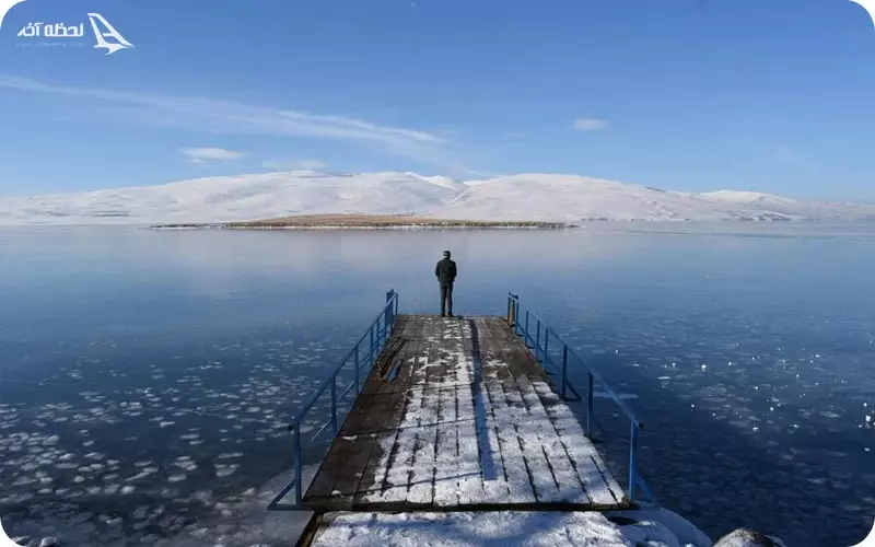 دریاچه یخ زده چیلدیر