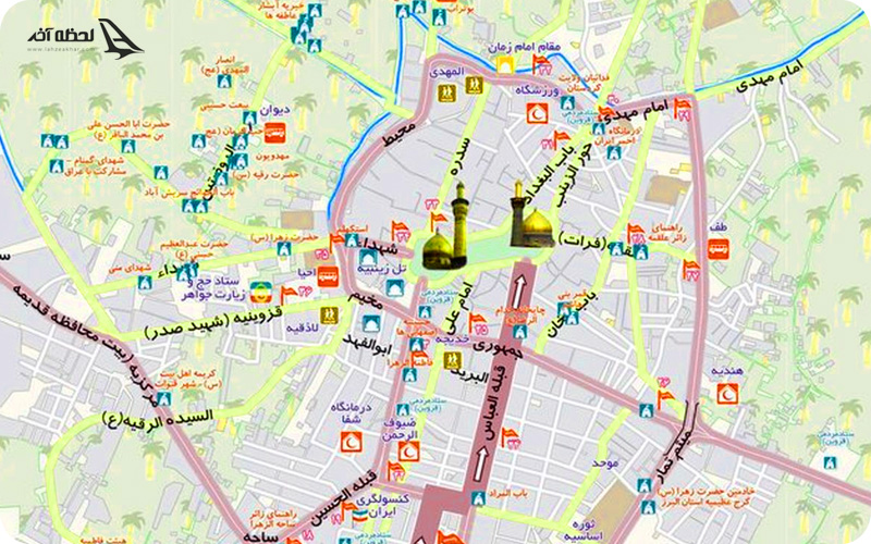 نقشه کاظمین
