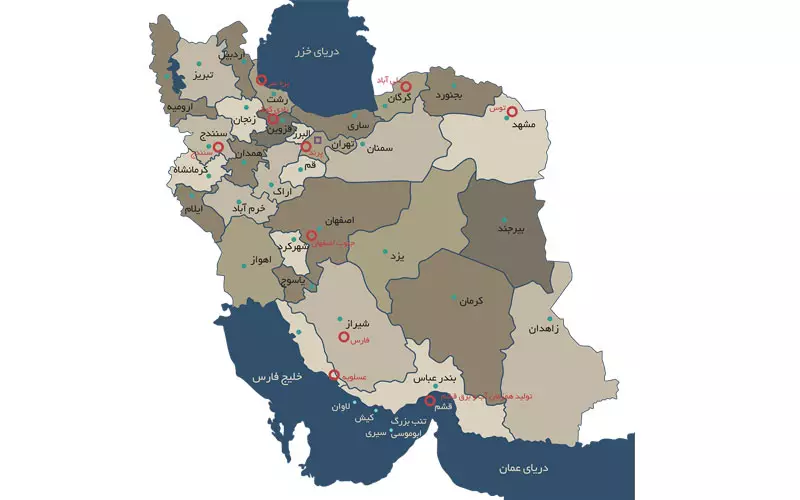 بزرگترین شهرهای ایران