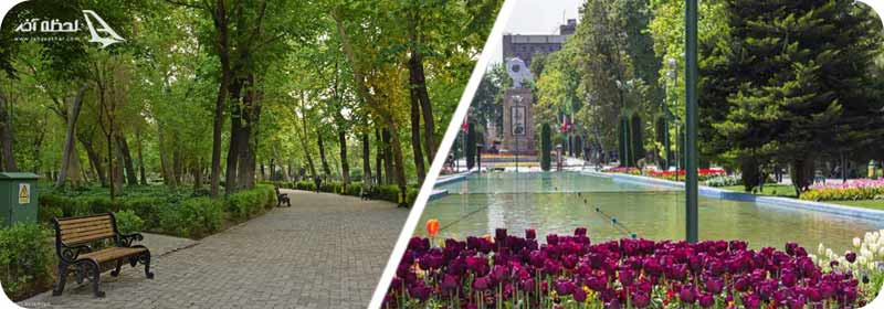 نمایی از پارک شهر تهران