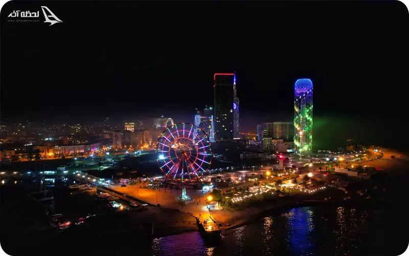 جذابیت باتومی در شب