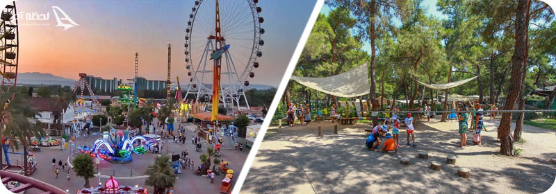 دینو پارک و اکتور لونا پارک در آنتالیا