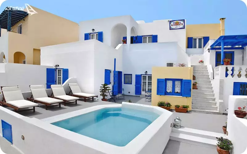 هتل های سانتورینی