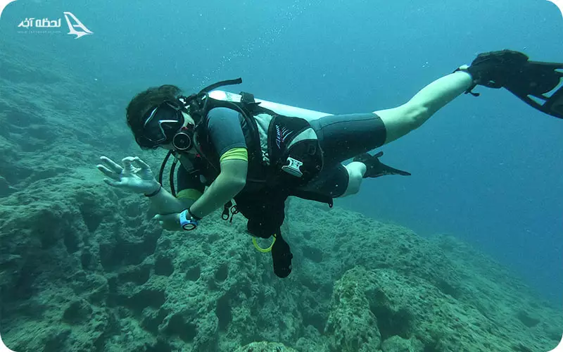 غواصی در جزیره موش آنتالیا