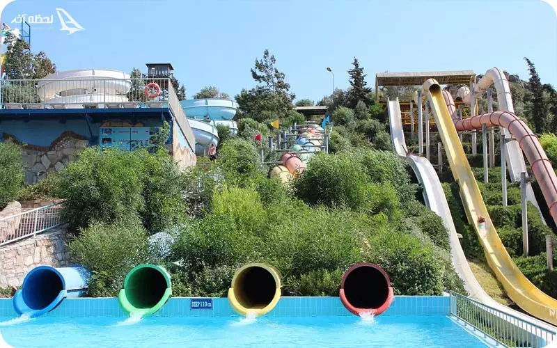 سرسره های پارک آبی بدروم