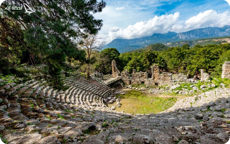 زیبایی شهر باستانی و قدیمی فاسلیس