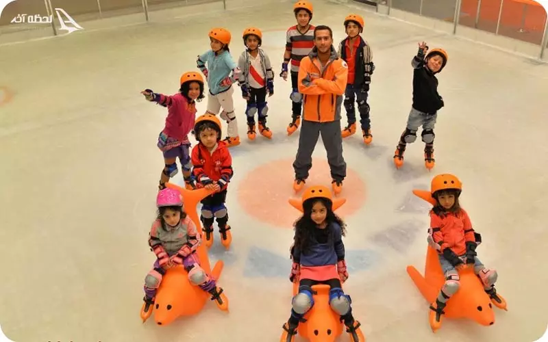 پیست اسکی روی یخ دامون