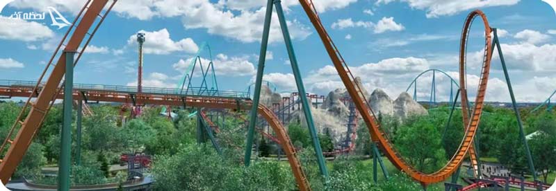 بزرگترین ترن های هوایی دنیا