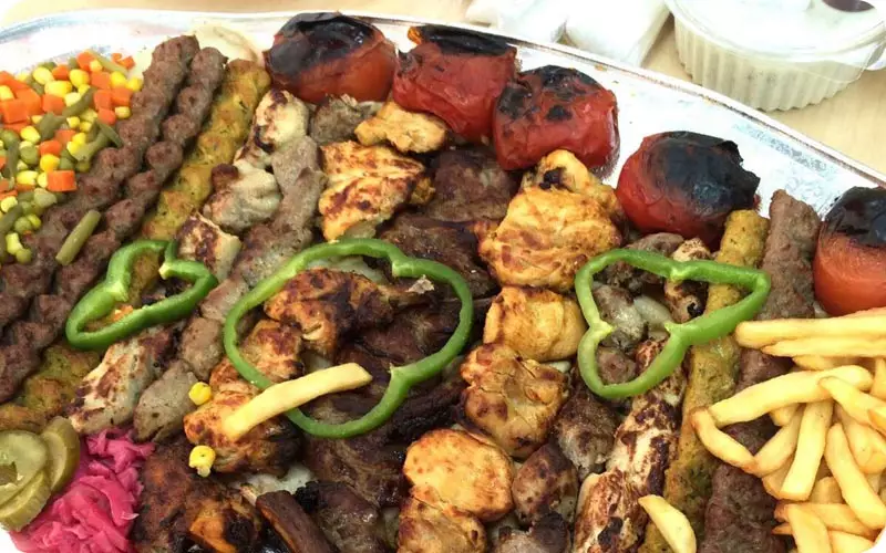 غذاهای رستوران صدف