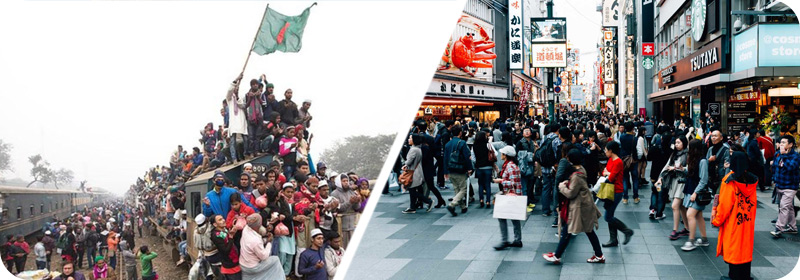 اوساکا و داکا